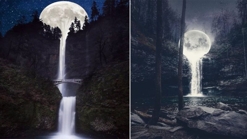 Moon Falls Nature: A Majestic Wonderland