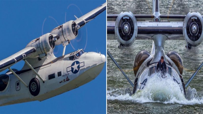 Boras, Sweden – The Consolidated PBY Catalina Vintage Flying Boat