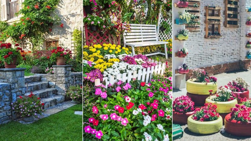 29 Unique Ideas Made From Tires To Change The Look Of Your Garden