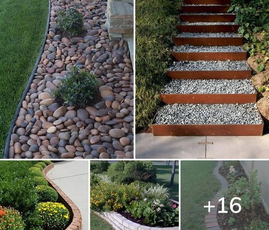 Enhance Your Outdoor Space with 16 Stunning Garden Edging Ideas