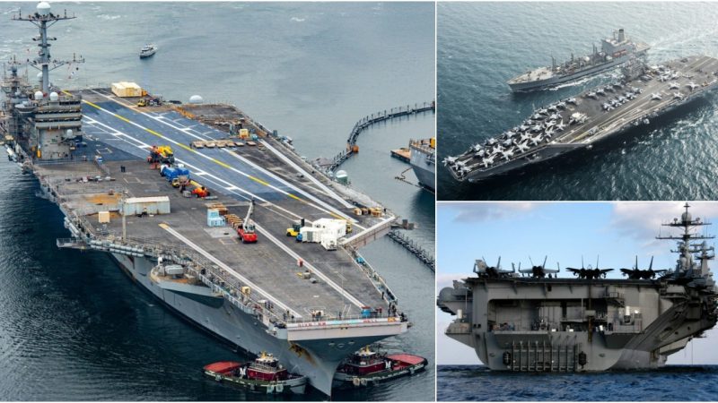 Unleashing Power: The Mighty USS Harry S. Truman (CVN-75) Dominates the Seas!