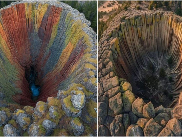 Stunning Rock Formation Hidden in the Heart of the Forest